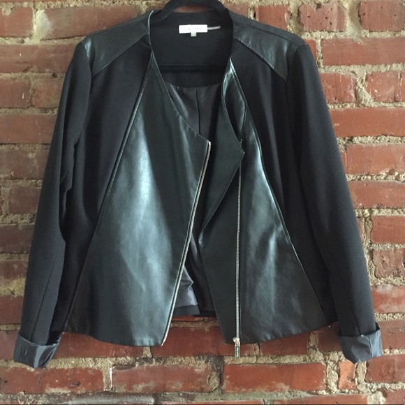 Calvin Klein Jackets & Blazers - Faux Leather Blazer Jacket by Calvin Klein